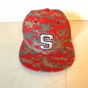 Digital Pattern Fitted Hat